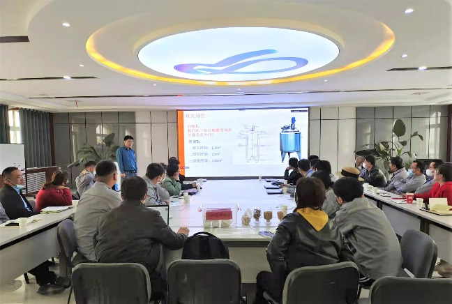 宁夏工厂开展关于BLG产品及其应用领域的培训